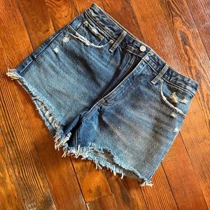 Abercrombie & Fitch High Ride Jean Shorts